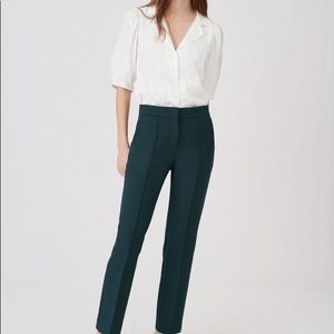 Brand new Madge Paris suit pants dark green size us s/fr 36